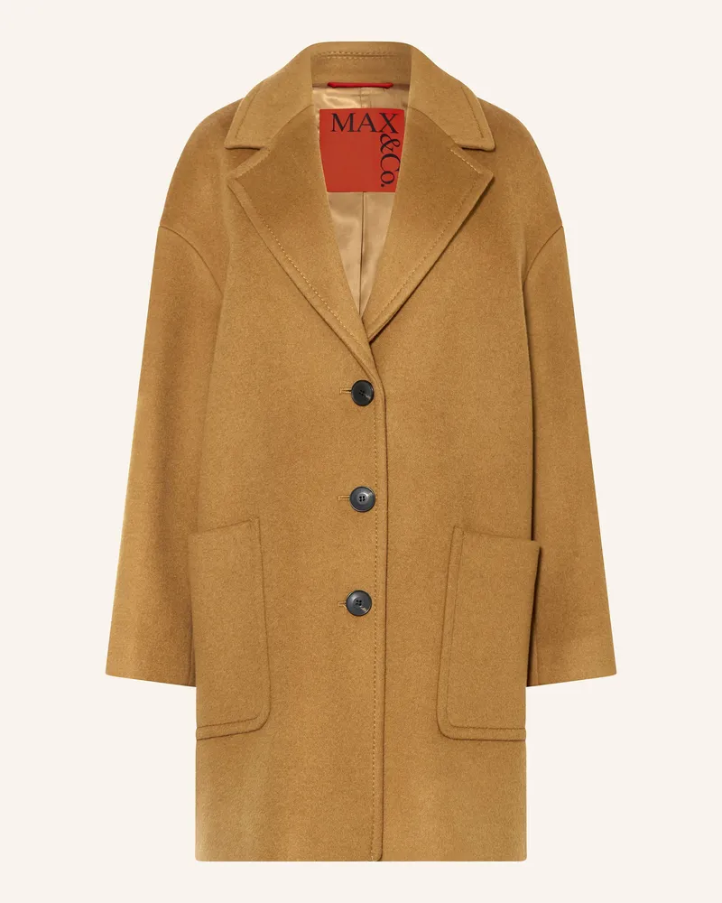 MAX&Co. Mantel TAROCCO Camel