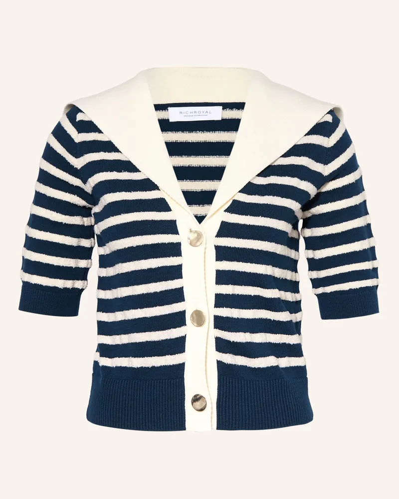 Rich&Royal Strickjacke Dunkelblau