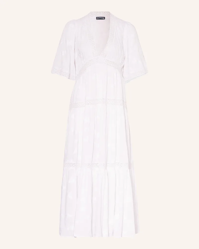 Vilebrequin Strandkleid DISCO BUTTERFLIES LOU Weiss