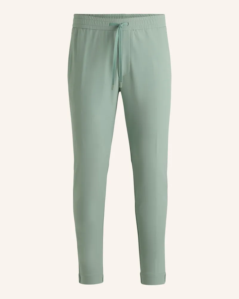 HUGO BOSS Casual Hose T_FLEX Tapered Fit Grün