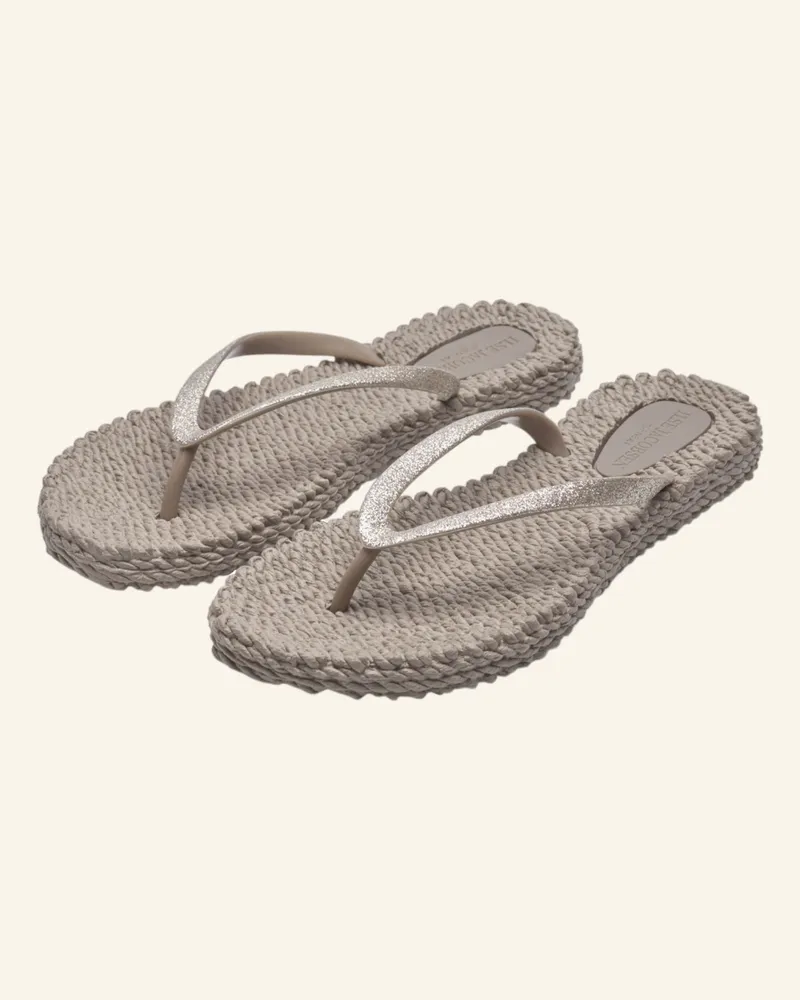 Ilse Jacobsen Zehentrenner Cheerful grau Hellgrau