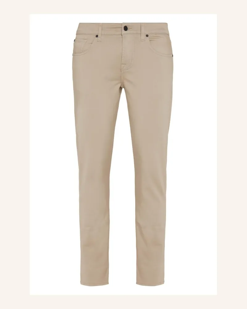 7 for all mankind Hose Slimmy Tapered Fit beige Grau
