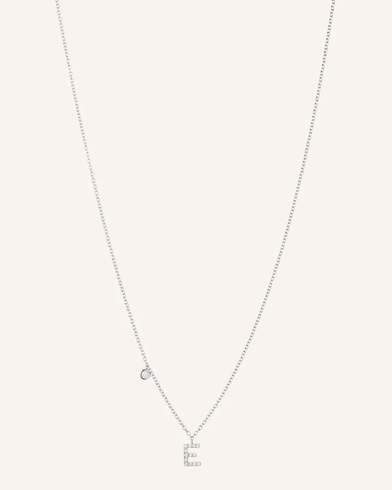 Wempe Fine Jewelry Anhänger Minimalism silber Weissgold