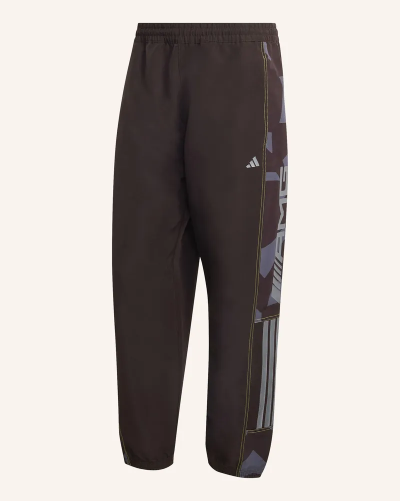adidas AMG CAMO GEWEBTE TRAININGSHOSE Braun
