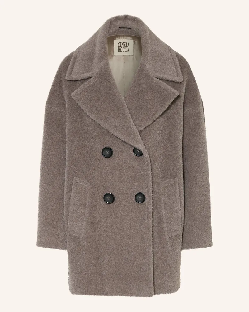 Cinzia Rocca Cabanjacke mit Alpaka Taupe