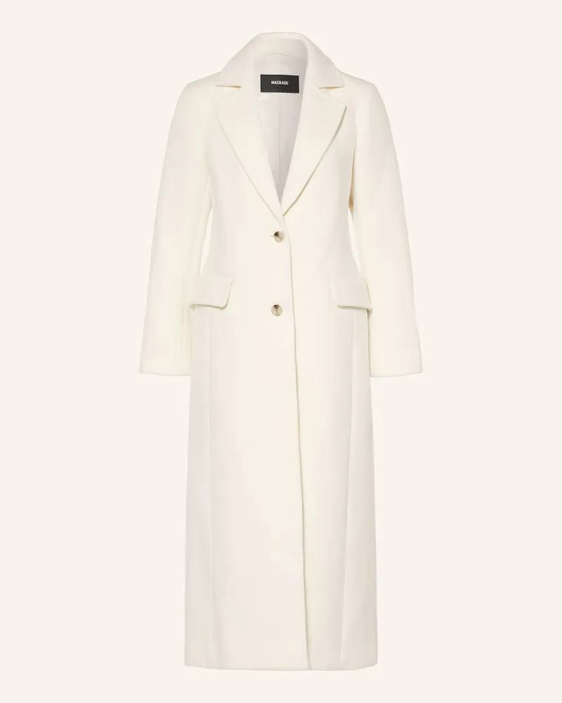 Mackage Wollmantel Corazon weiss Creme