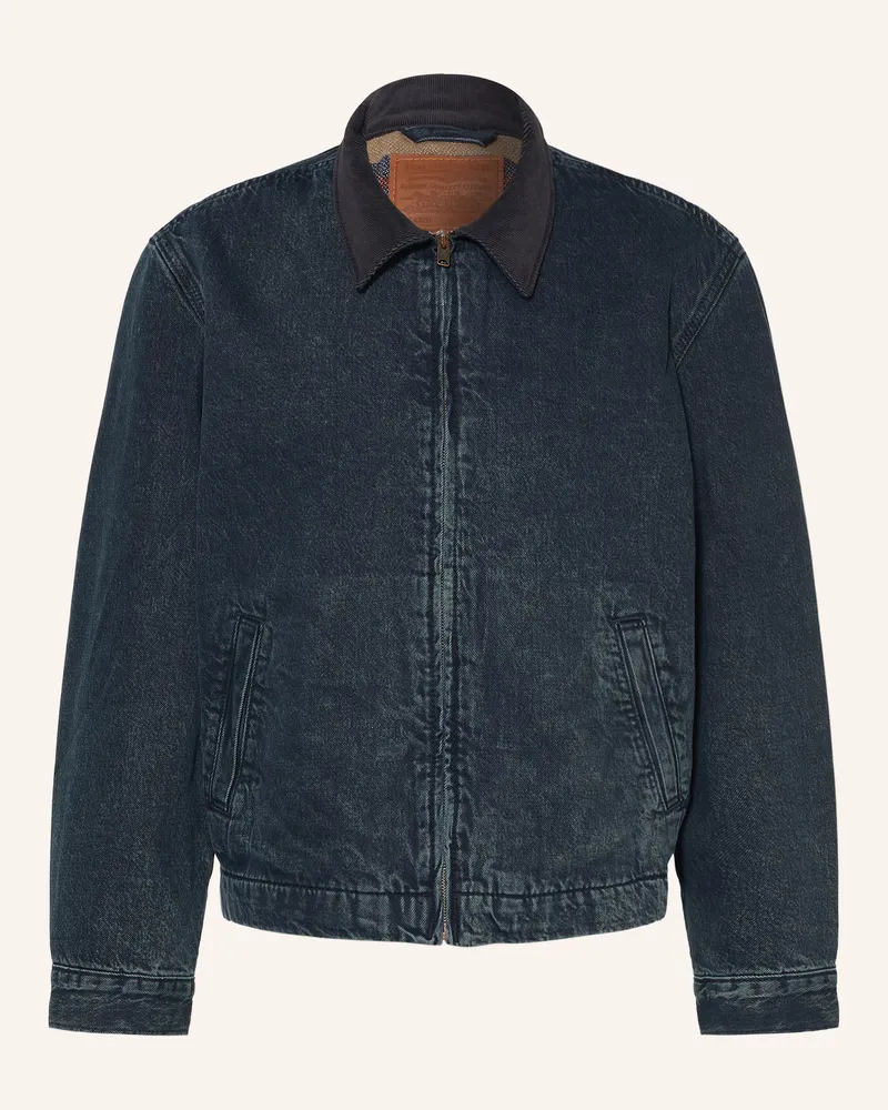 Levi's Levi's® Jeansjacke Castro Im Materialmix blau Dunkelblau