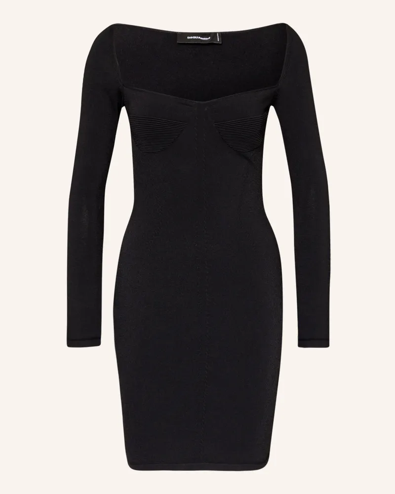 Dsquared2 Cocktailkleid schwarz Schwarz