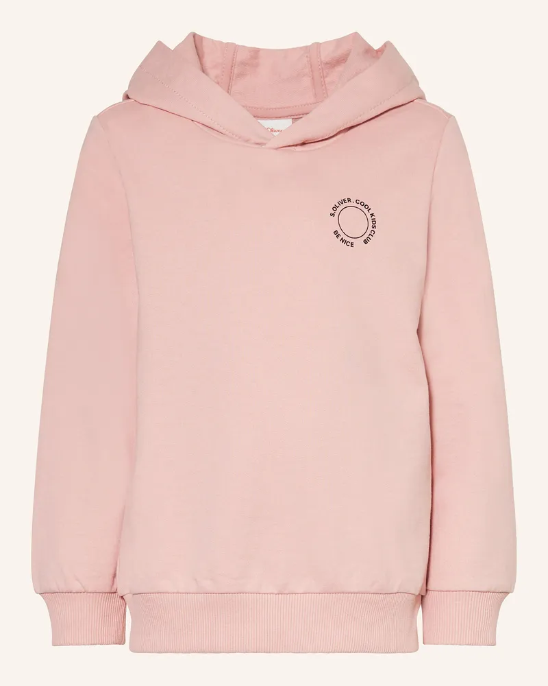 S.Oliver Hoodie rosa Rosé
