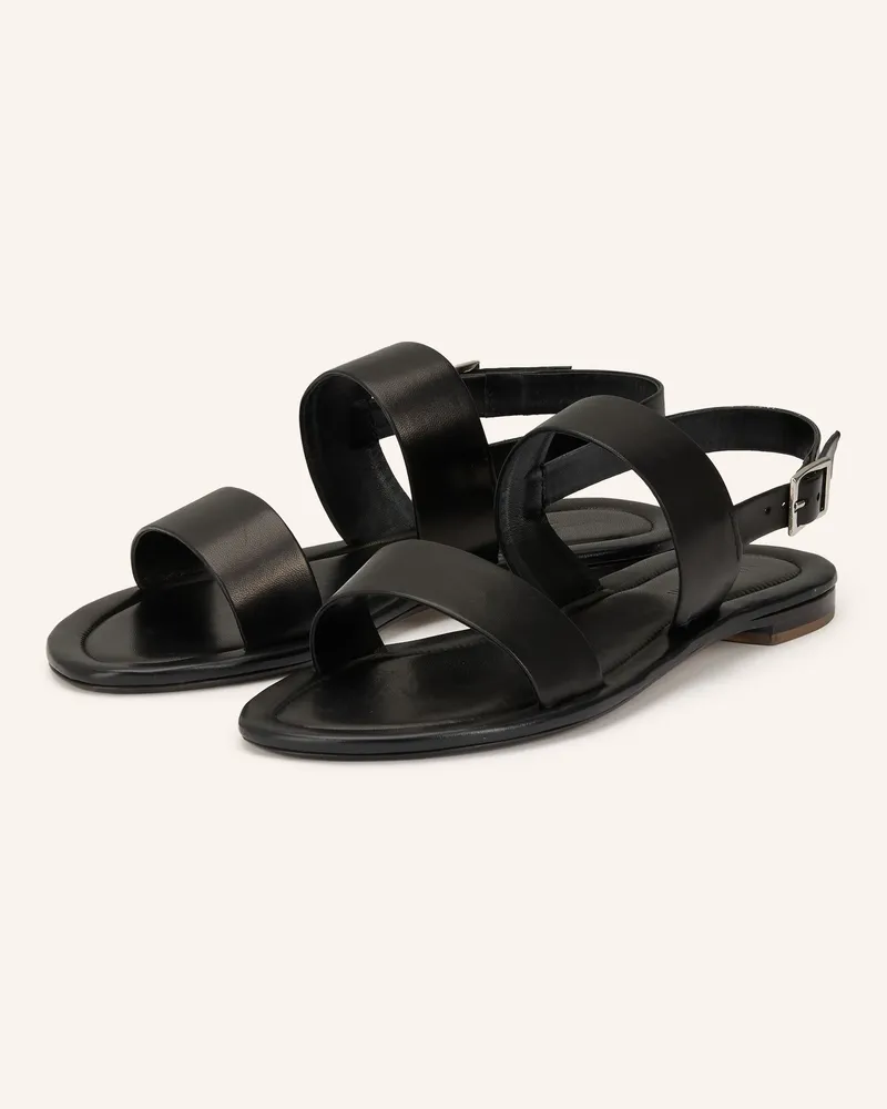 Viamercanti Sandalen LIPARI Schwarz