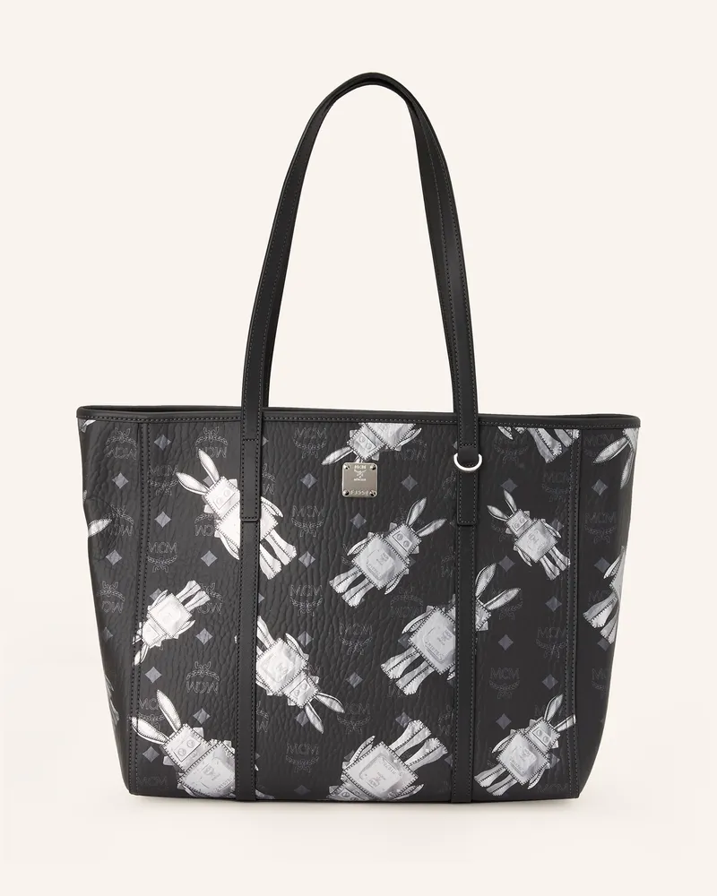MCM Shopper TONI MEDIUM Schwarz