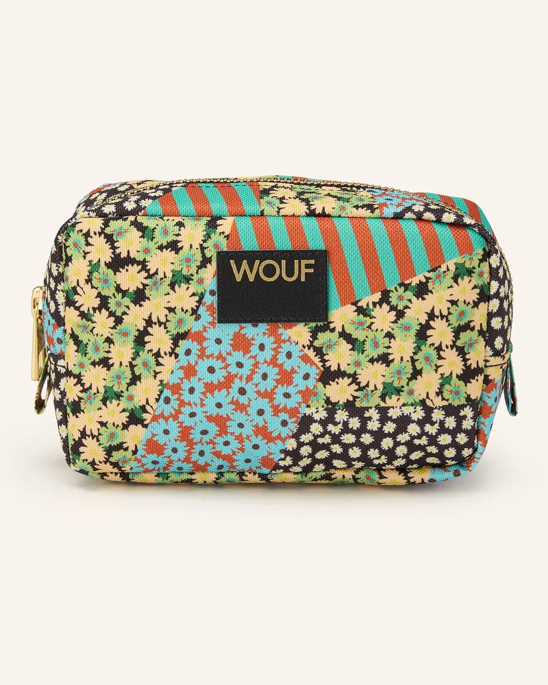 WOUF Kosmetiktasche Bohemia gruen Grün