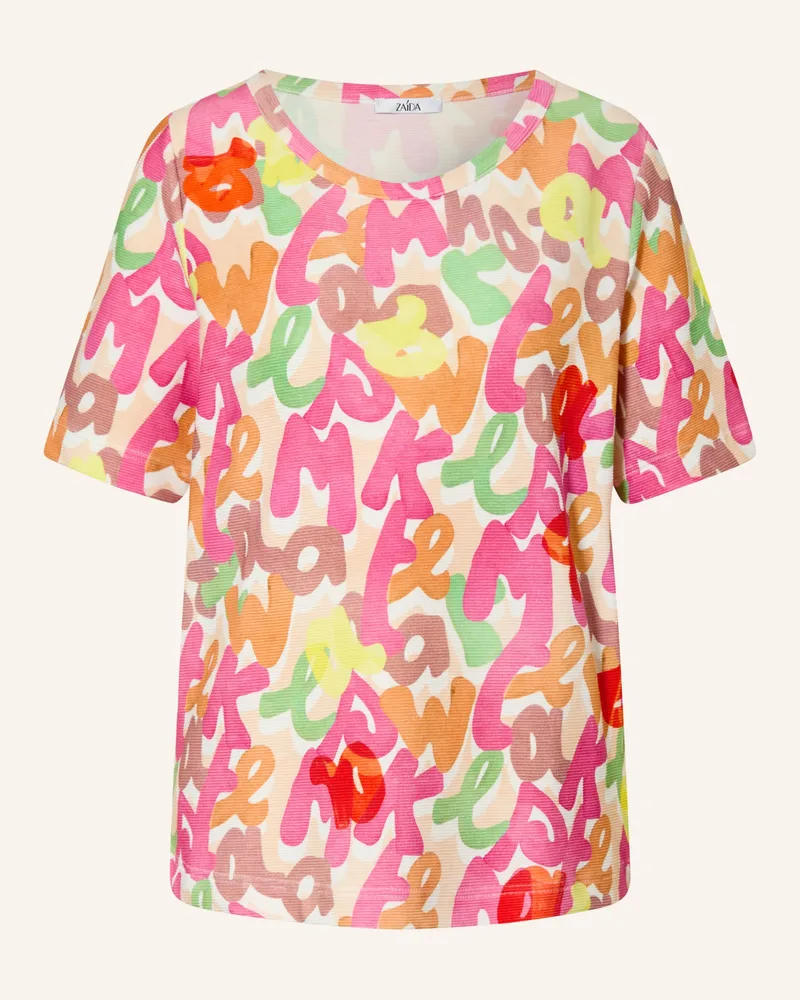 ZAíDA T-Shirt pink Beige