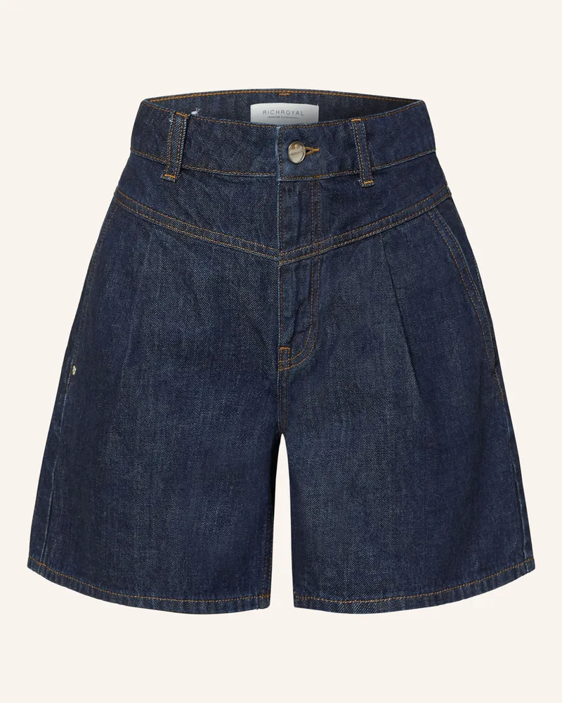 Rich&Royal Jeansshorts blau Dunkelblau