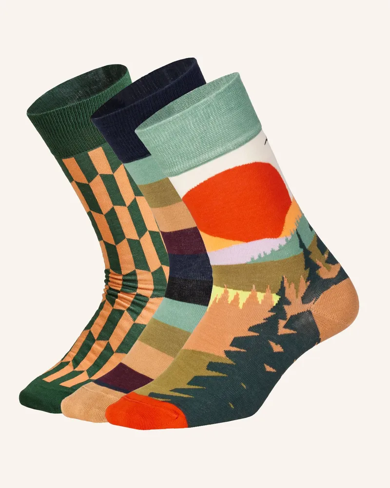 DillySocks Socken FALLING FOR NATURE Schwarz