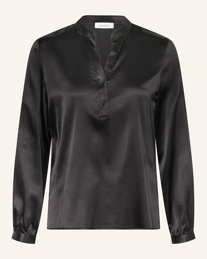 Darling Harbour Blusenshirt aus Seide Black