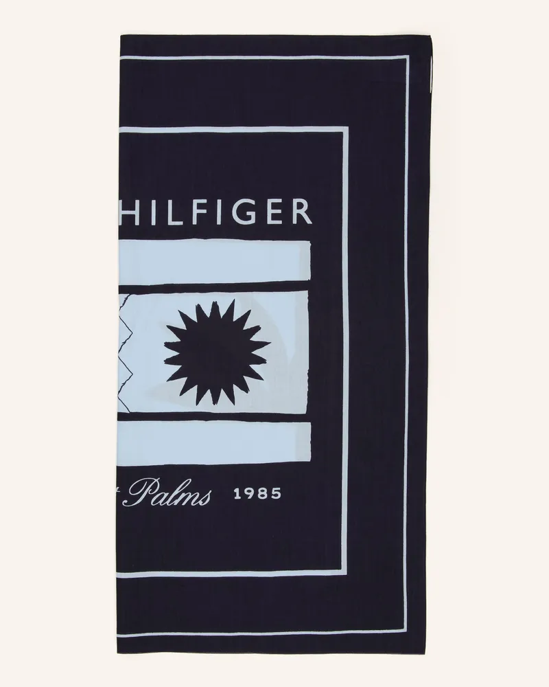 Tommy Hilfiger Tuch blau Dunkelblau