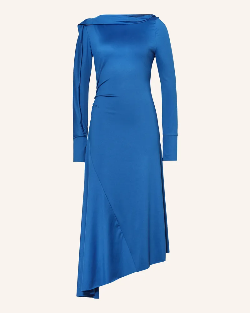 Victoria Beckham Cocktailkleid mit Cut-out Blau