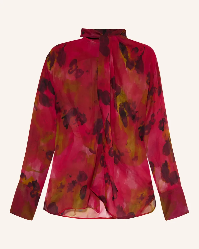 Victoria Beckham Seidenbluse Schwarz