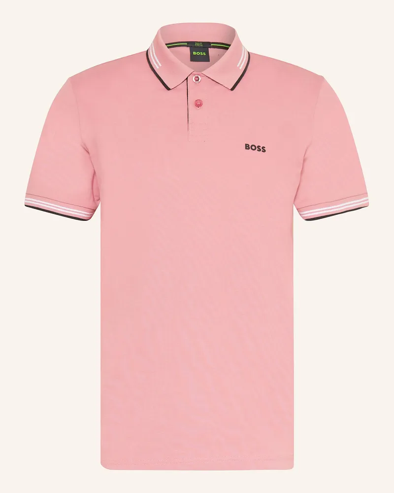 HUGO BOSS Piqué-Poloshirt PAUL Slim Fit Rosé