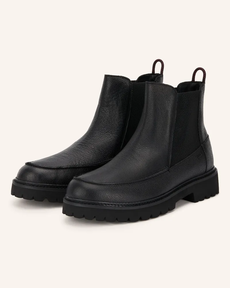 HUGO BOSS Chelsea-Boots Draven schwarz Schwarz