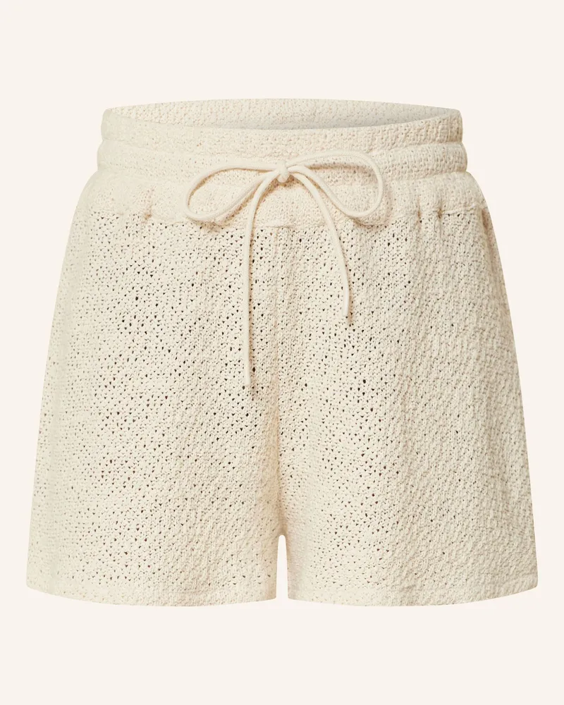 by Aylin Koenig Strickshorts Alissa Im Jogging-Stil weiss Ecru