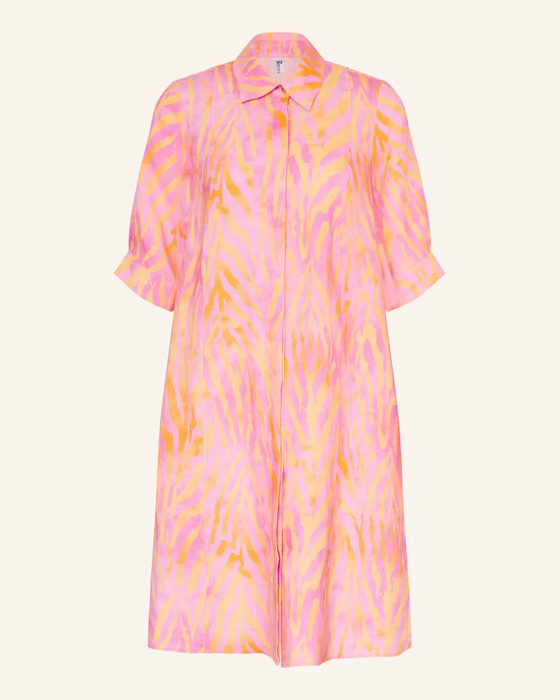 Backstage Hemdblusenkleid PARVATI aus Leinen Rosa