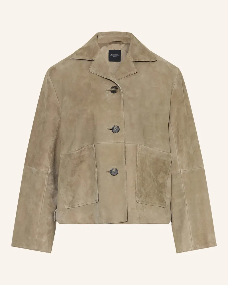 Max Mara Lederjacke PALCHI Hellbraun