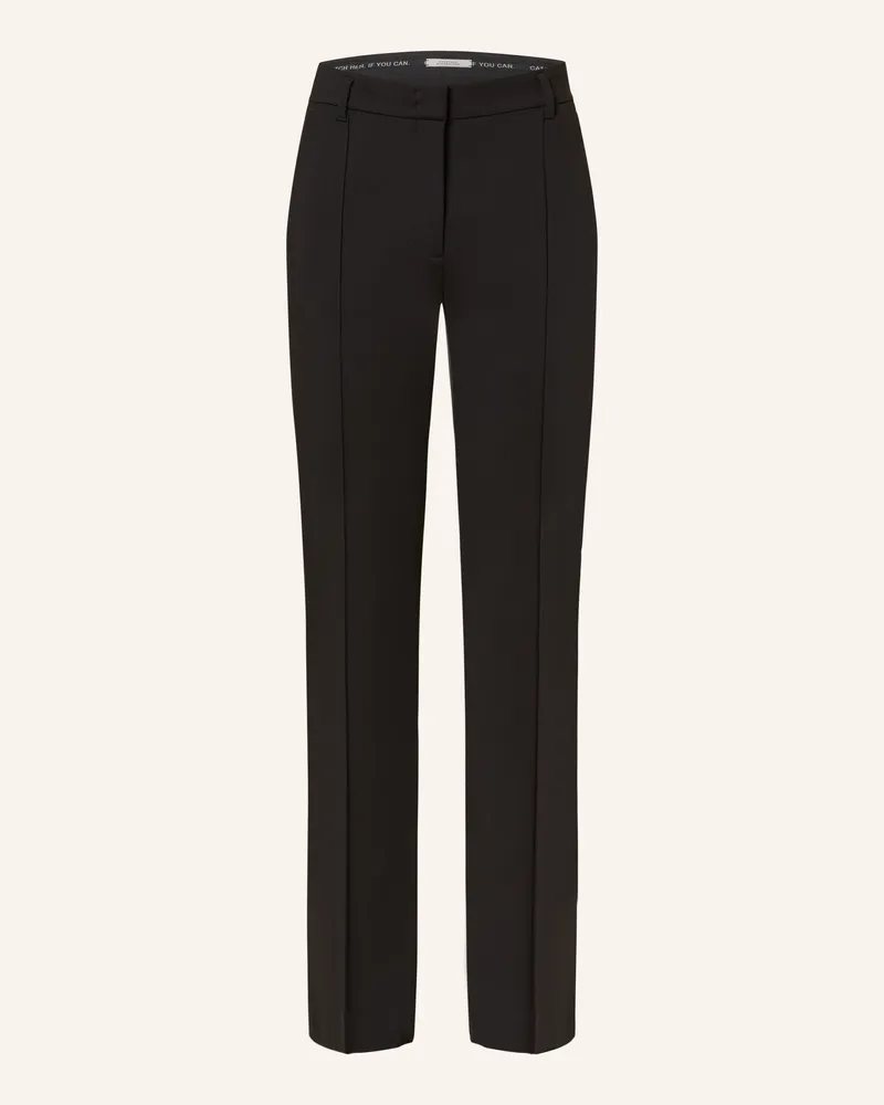 Dorothee Schumacher Marlenhose Emotional Essence Aus Jersey schwarz Schwarz
