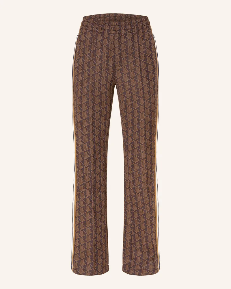 Lacoste Hose mit Galonstreifen Dunkelblau