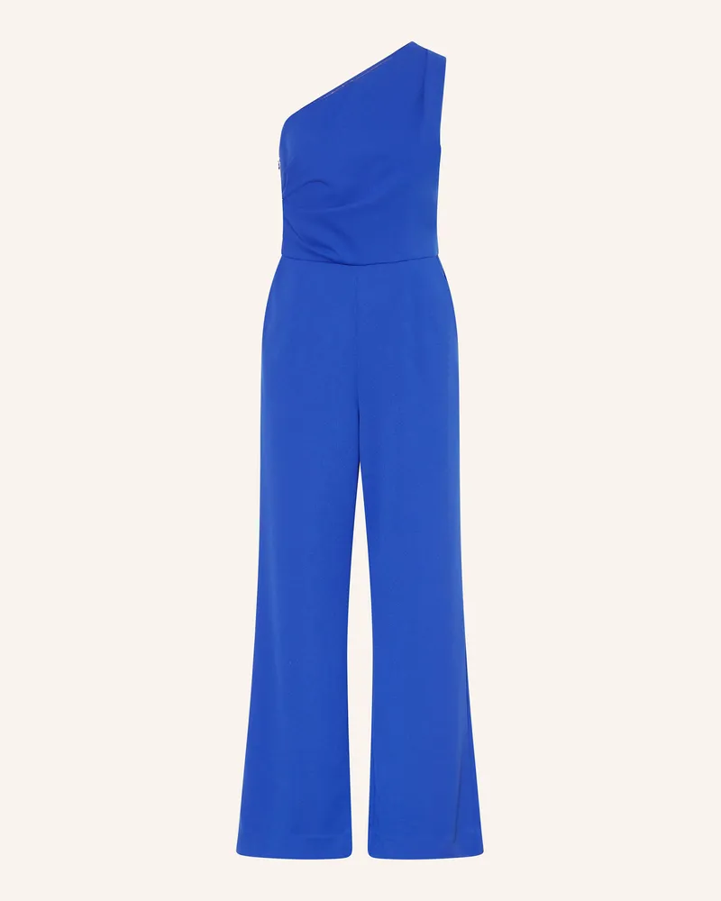 Apart One-Shoulder-Jumpsuit Blau