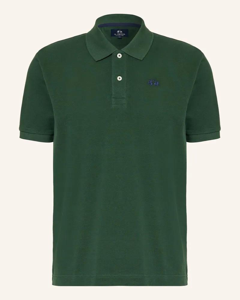 La Martina Piqué-Poloshirt Regular Fit gruen Dunkelgrün