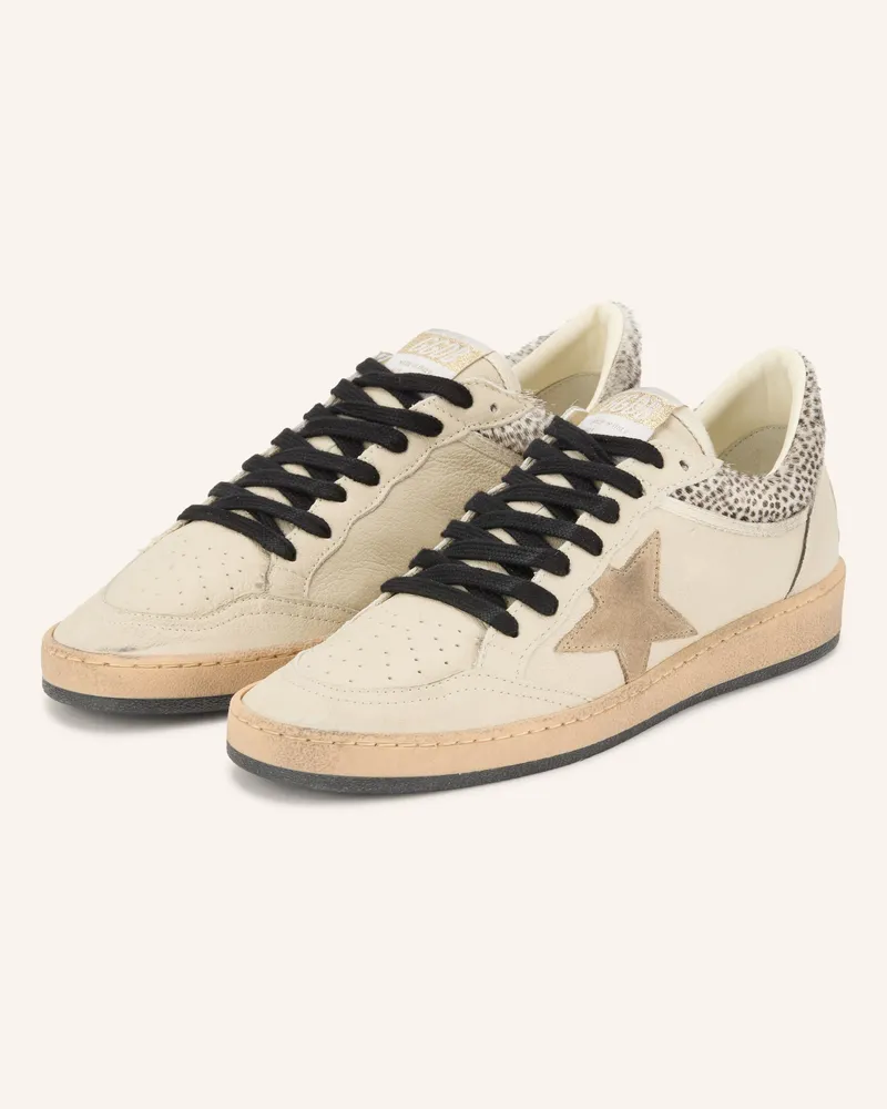 Golden Goose Sneaker Ballstar beige Creme