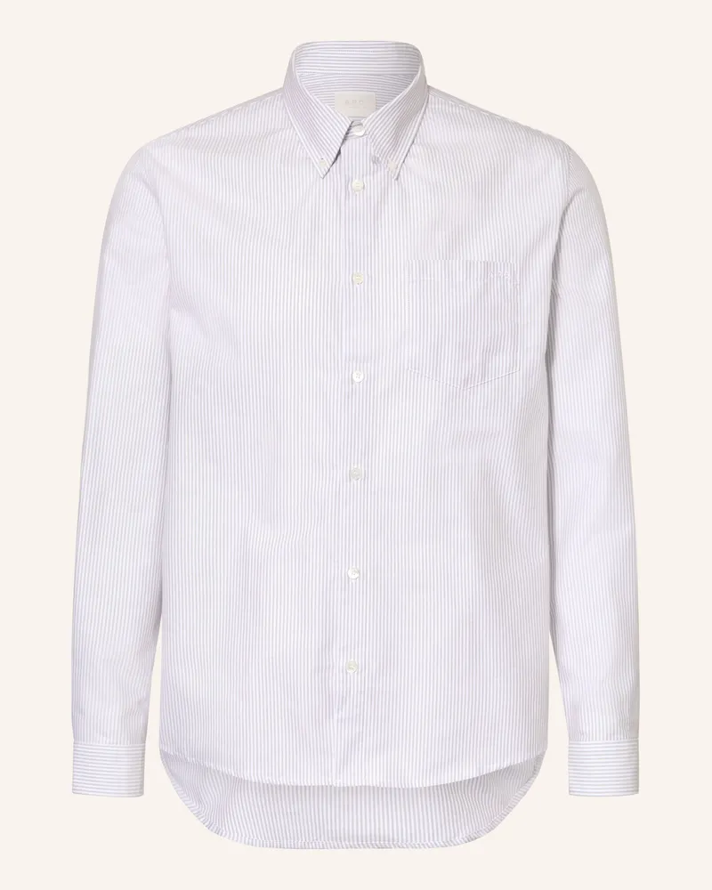 A.P.C. Hemd CHEMISE Comfort Fit Taupe