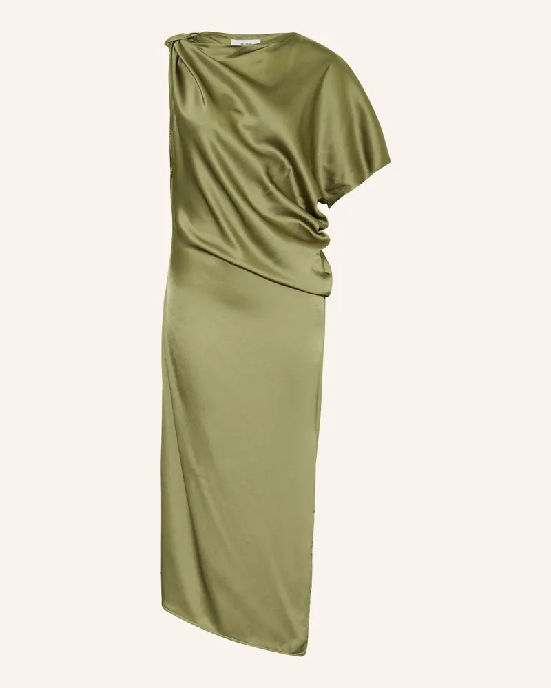 Reiss Satinkleid Kenzie gruen Grün