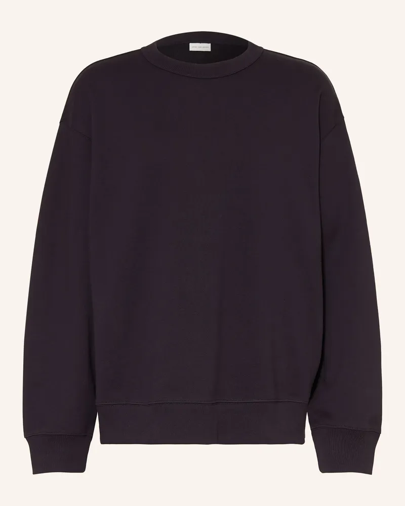 Dries van Noten Sweatshirt blau Dunkelblau
