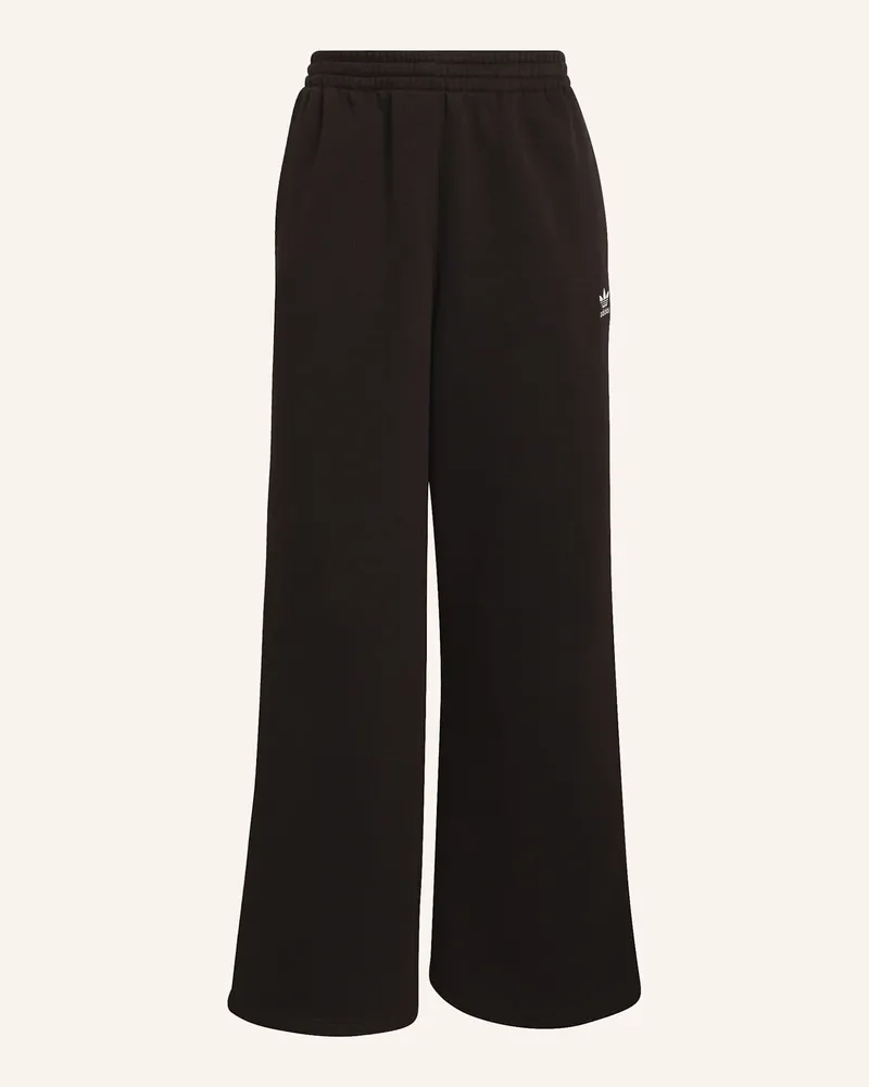 adidas Essentials Hose, Weites Bein braun Braun