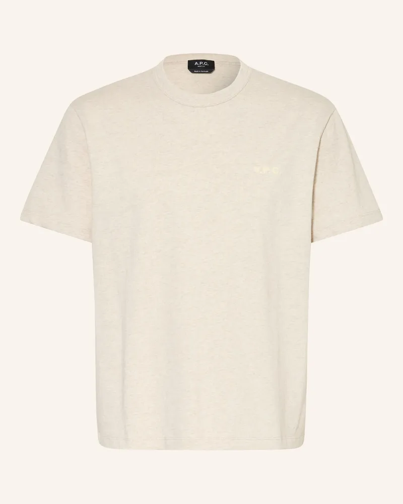 A.P.C. T-Shirt beige Beige