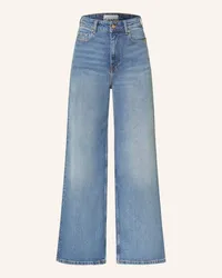 Ganni Straight Jeans Blau