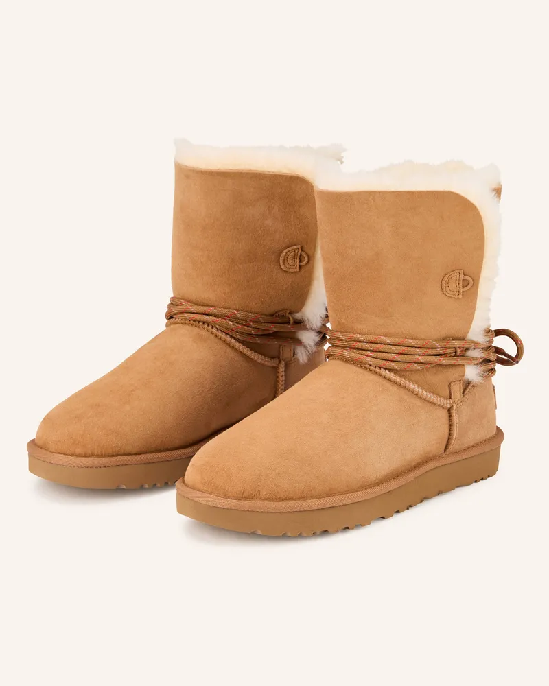 UGG Boots Bailey Tie braun Camel