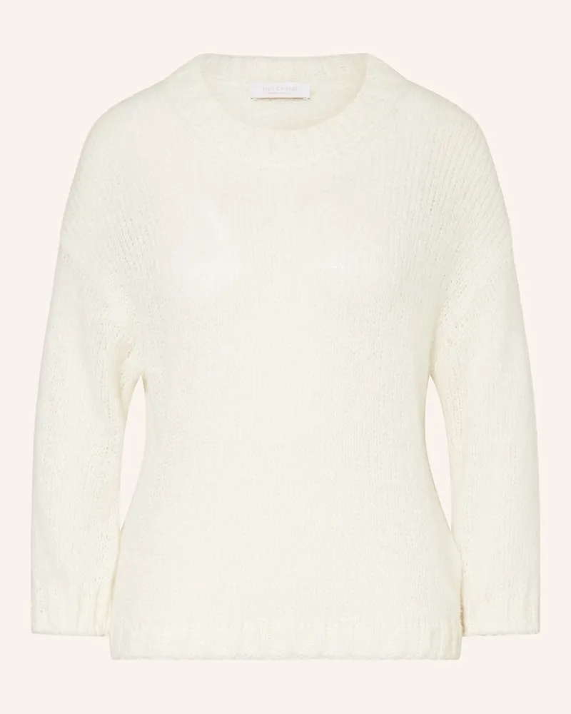 Rich&Royal Pullover mit 3/4-Arm Ecru