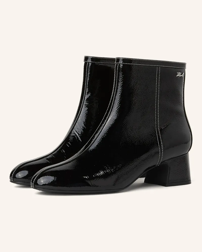 Karl Lagerfeld Stiefel Schwarz