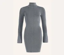 Strickkleid Metallic Charm Dress grau