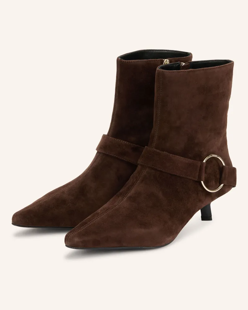 HUGO BOSS Stiefeletten Seleny braun Braun