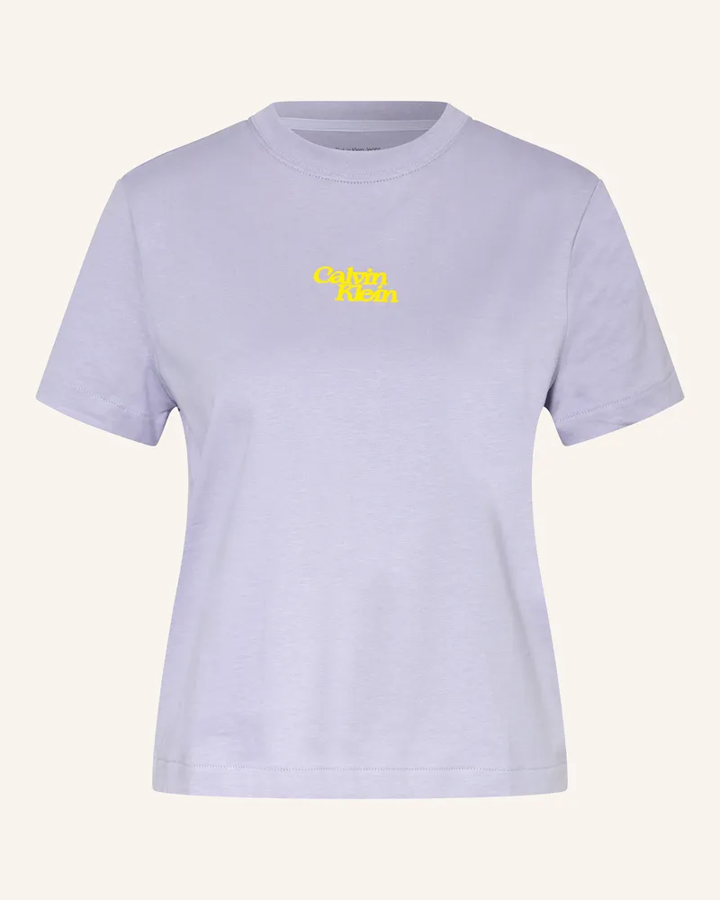 Calvin Klein T-Shirt Lila