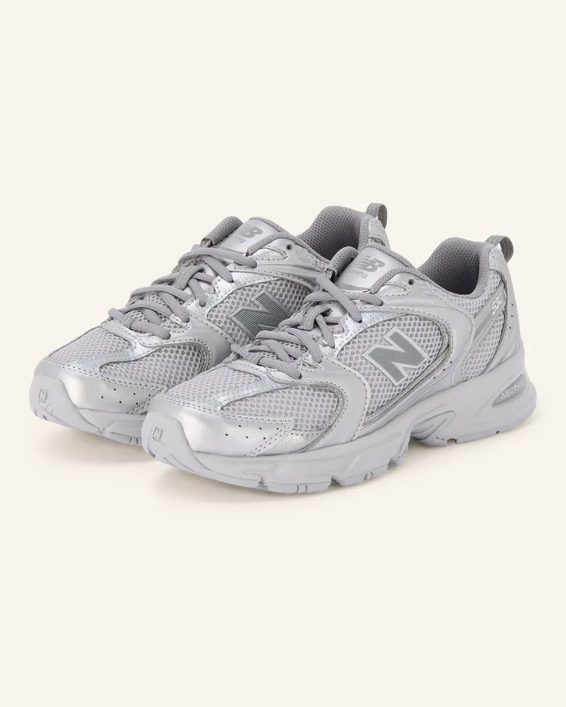New Balance Sneaker 530 weiss Silber
