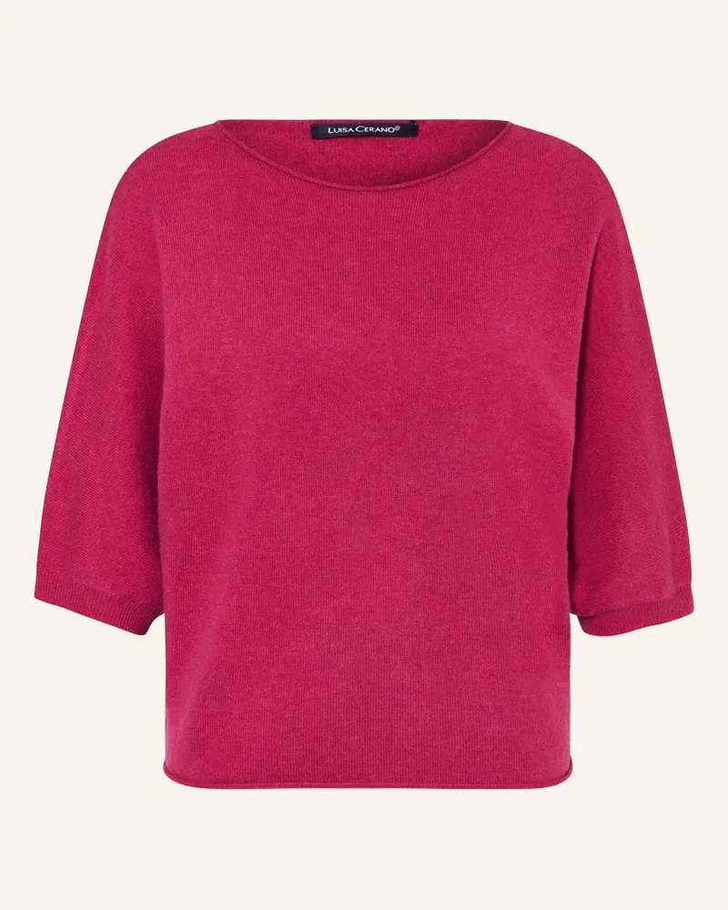 Luisa Cerano Pullover mit 3/4-Arm Pink