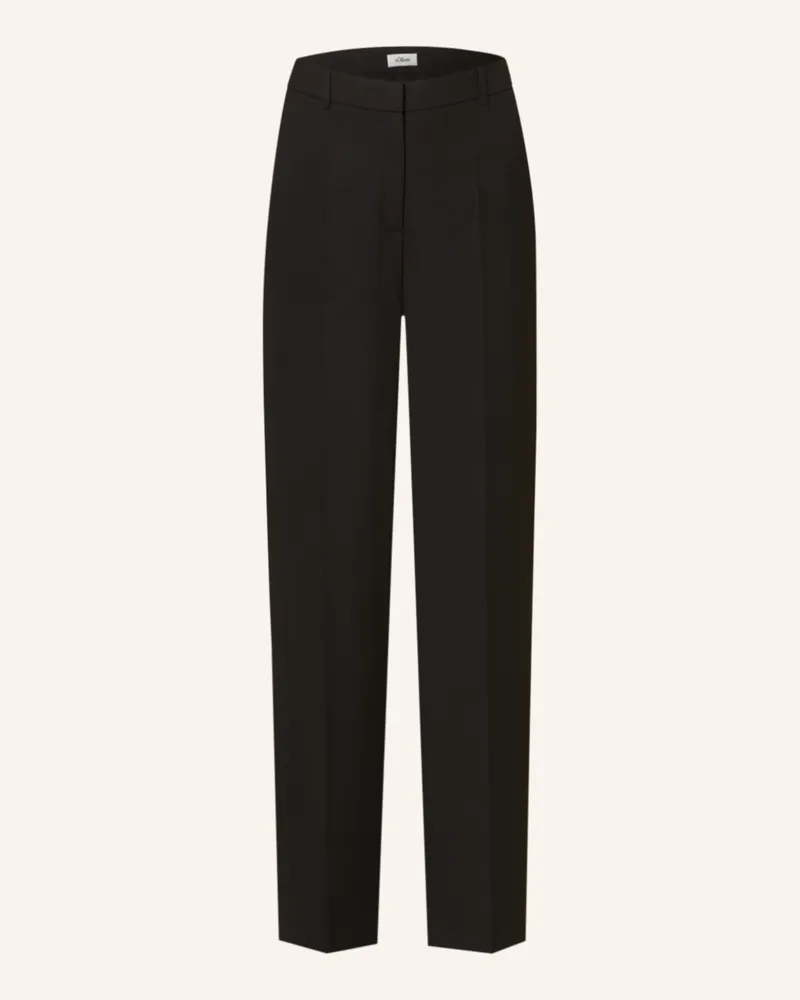 S.Oliver Hose Schwarz