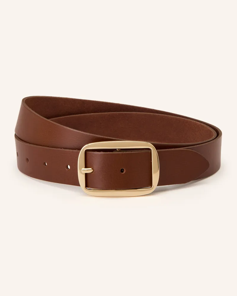 Vanzetti Ledergürtel braun Braun