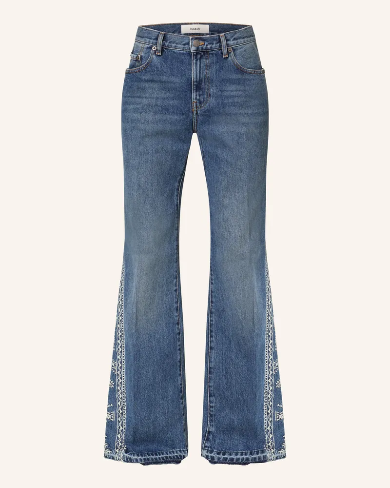 ba&sh Wide Leg Jeans IVY Blue